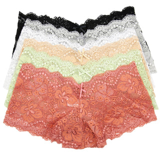Buy varsha 6 packs of women&#39;s lace thong and boyshorts panties