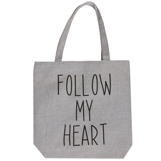 Buy follow-my-heart Large Printed Shopper Tote Bag
