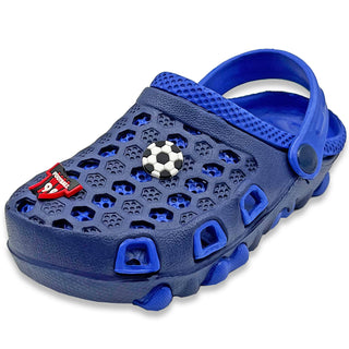 Buy navy-royal-blue Kids Garden Clogs Shoes