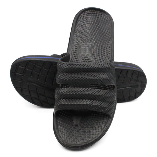 Men's Adjustable Hook and Loop Closure Slip On Sandals