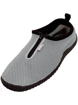 Buy gray Women&#39;s Zip Up Aqua Socks Water Shoes