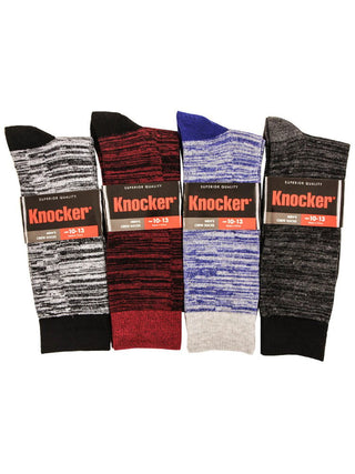 Buy space Men&#39;s 4 Pairs of Colorful Fashion Pattern Dress Socks