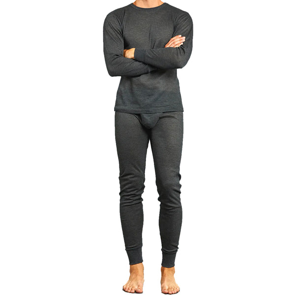 Men's Two Piece Long Johns Thermal Underwear Set