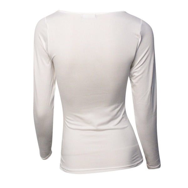 LAVRA Women's Soft Casual Crew Neck Long Sleeve Shirt