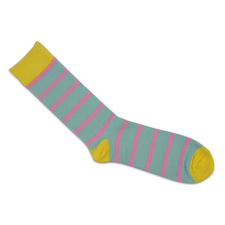 Buy colorful-rectangles Men&#39;s Stripes and Argyle Colorful Print Dress Socks