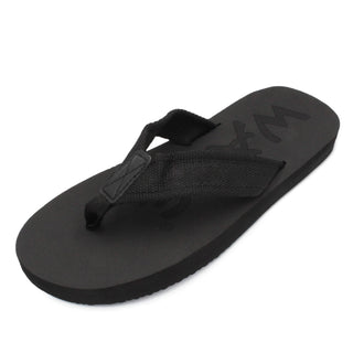 Buy wave-black Men&#39;s Textured Slip On Sport Sandals