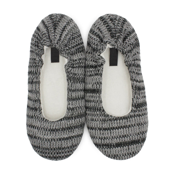 Women's Cable Knit Slip On House Slippers