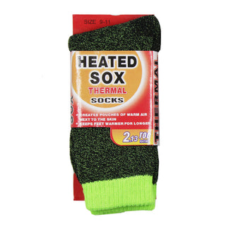 Buy neon-green Women&#39;s Pair of Insulated Thermal Socks