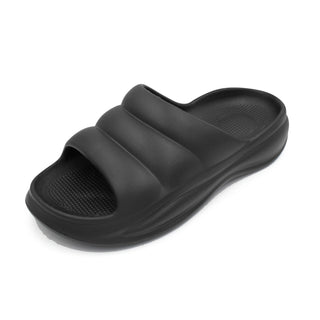 Buy cloud-black Women&#39;s Classic Slip On Indoor / Outdoor Sandals-10-Black