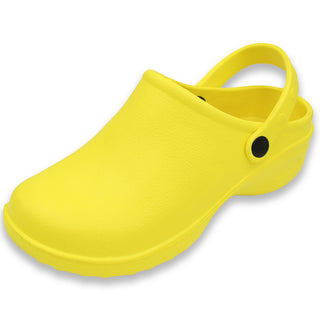 Buy yellow Women&#39;s Solid Slingback Garden Clogs Shoes