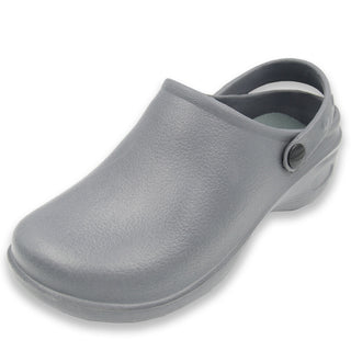 Buy gray Women&#39;s Solid Slingback Garden Clogs Shoes