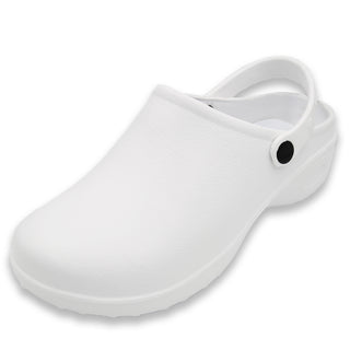 Buy white Women&#39;s Solid Slingback Garden Clogs Shoes