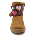 LAVRA Girls Classic Mid Calf Booties Cute Assorted Faux Fur Lined Winter Boots Gift