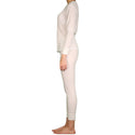 Women's 100% Cotton Thermal Underwear Two Piece Long Johns Set