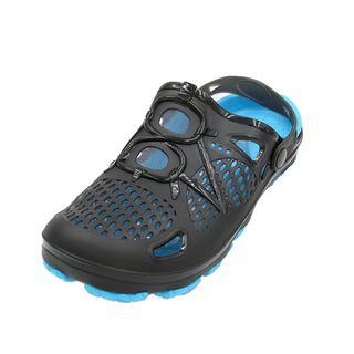 Buy turquoise-black VENTANA Mens Clogs Ventilated Garden Outdoor Summer Water Shoes