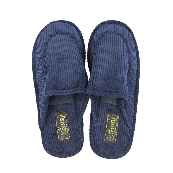Women's Open Back Corduroy Comfort Slippers