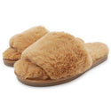 LAVRA Womens Fuzzy Slides Faux Fur Slippers Sandals Gift