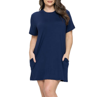Buy navy Women&#39;s Plus Size Boho Printed Long Maxi Dress