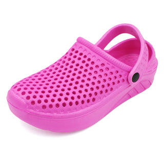Buy hot-pink LAVRA Kids Garden Clogs Girls Boys Unisex Water Slide Sandals