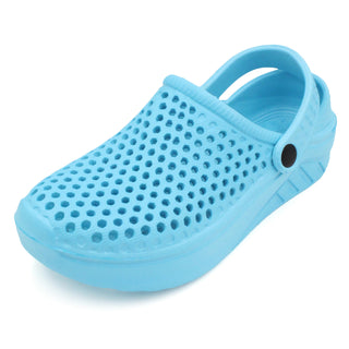 Buy turquoise LAVRA Kids Garden Clogs Girls Boys Unisex Water Slide Sandals
