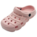 Girls Two Tone Ventilated  Clogs