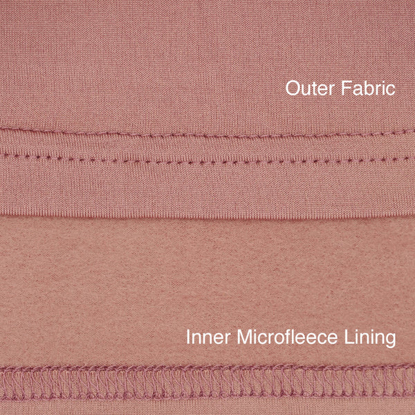 Women's Microfiber Fleece Thermal Underwear Two Piece Long Johns Set