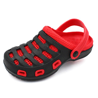 Buy black-red Women&#39;s Two Tone Ventilated Garden Clogs