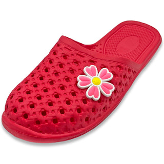 Buy red Women&#39;s Slip On Jelly Mule Sandals