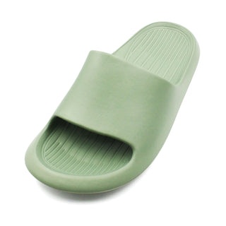 Buy sage-green LAVRA Women&#39;s Summer Slides Comfortable Cloud Slippers Beach Sandals