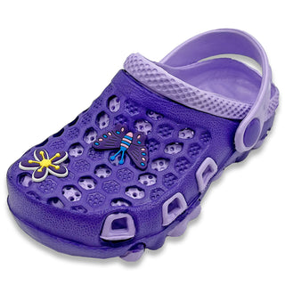 Buy purple-lavender Kids Garden Clogs Shoes