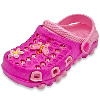 Buy fuchsia-pink Kids Garden Clogs Shoes