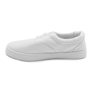 Buy white Men&#39;s Low Canvas Sneaker