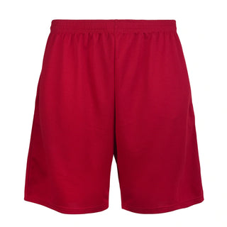 Buy red Men&#39;s Mesh Athletic Loose-fit Basketball Shorts