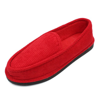 Buy red Men&#39;s Corduroy House Slippers