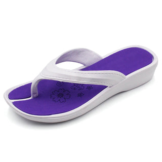 Buy purple-white Women&#39;s Thong Flip Flop