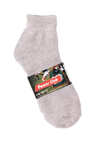 Buy grey-4 Men&#39;s Pairs of Quarter Length Sport Socks