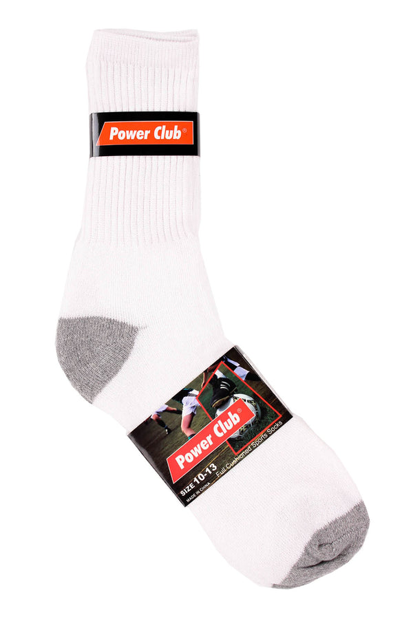 Men's 12 Pairs of Full Length Sport Socks