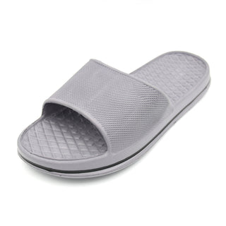 Buy metal-gray Men&#39;s Slip On Sport Slide Sandals