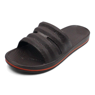 Buy ridge-brown Women&#39;s Classic Slip On Indoor / Outdoor Sandals-10-Black