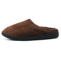 Men's Thick Ribbed Scuff Slippers