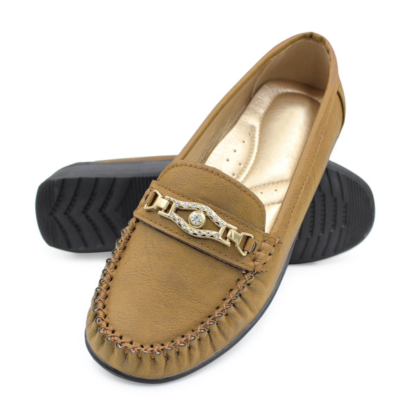 Women's Leather Comfort Horsebit Loafers