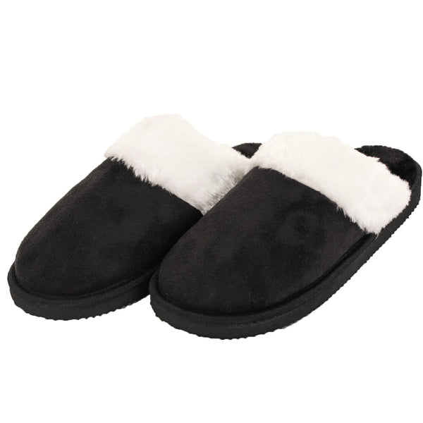 Women's Furry Comfort Mule Slippers