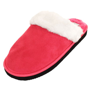 Buy pink Women&#39;s Furry Comfort Mule Slippers