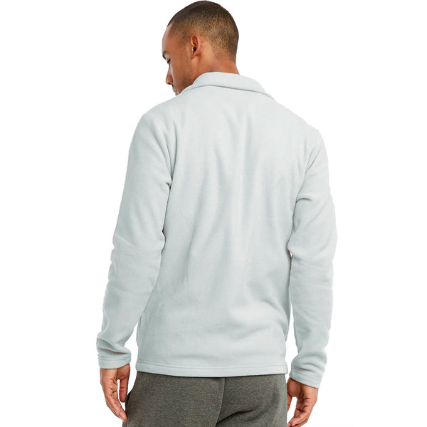Men's Polar Fleece Zip Up Long Sleeve Jacket