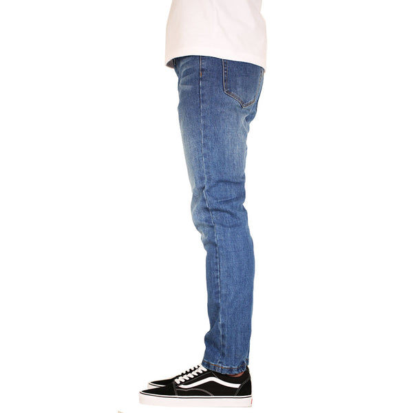 SLM Men's Skinny Jeans Slim Fit Denim Pants