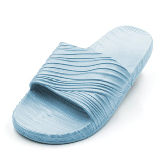 Buy blue Womens Cushion Slip On Bath Slippers