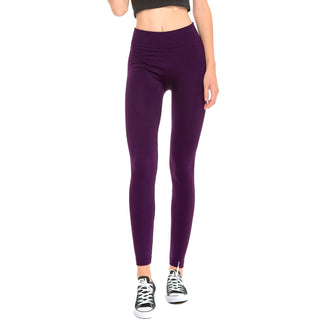 Buy purple Women&#39;s Regular &amp; Plus Size Fleece Lined Leggings