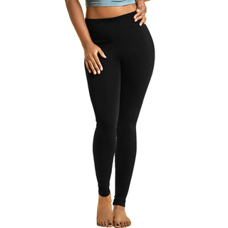 Buy black Women&#39;s Plus Sized Full Length Leggings