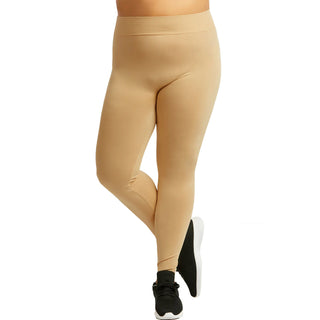 Buy beige Women&#39;s Plus Sized Full Length Leggings