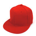Men's Flat Bill Blank Fitted Baseball Hat